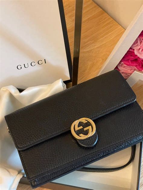 gucci soho wallets|gucci interlocking wallet on chain.